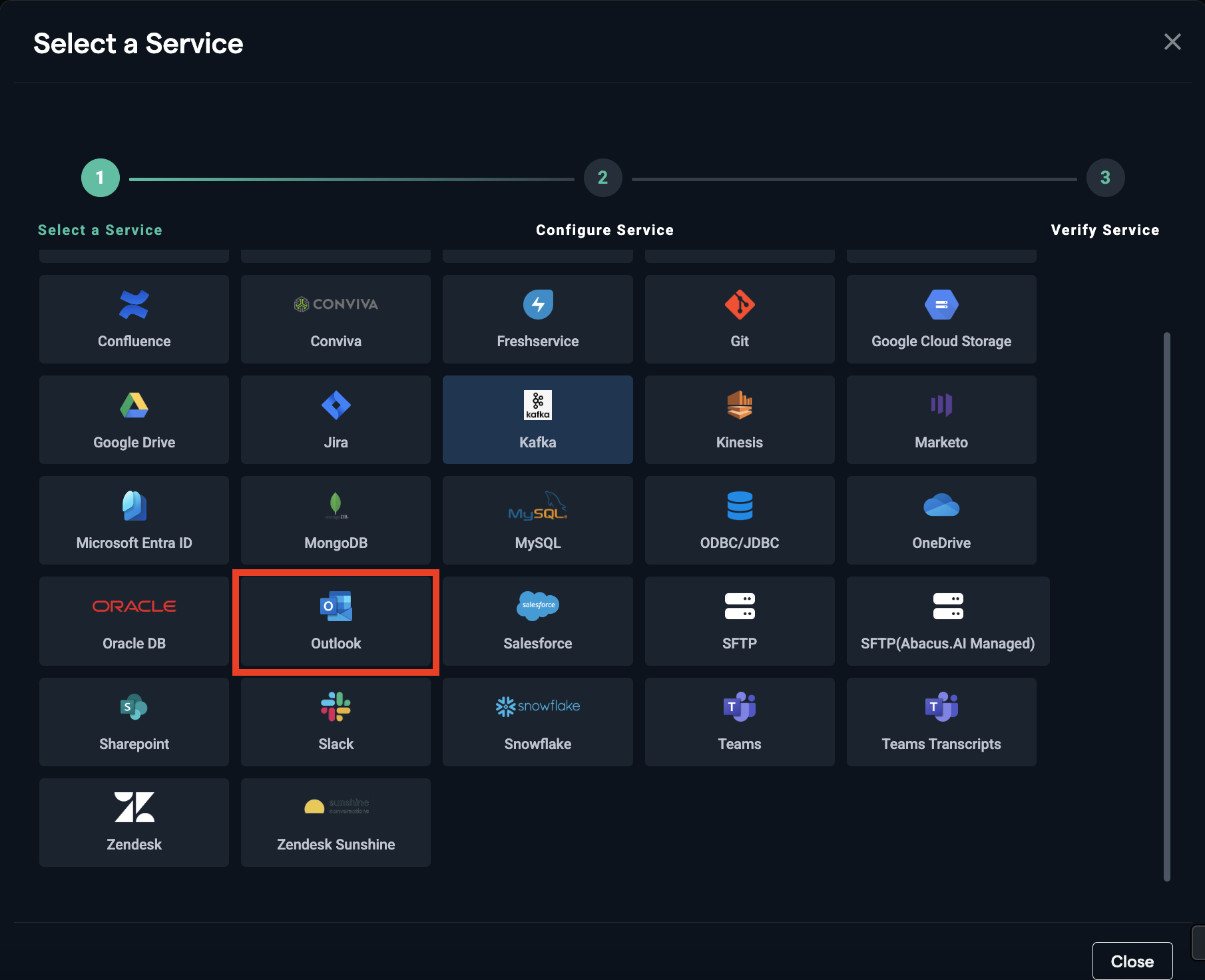 Outlook Authentication