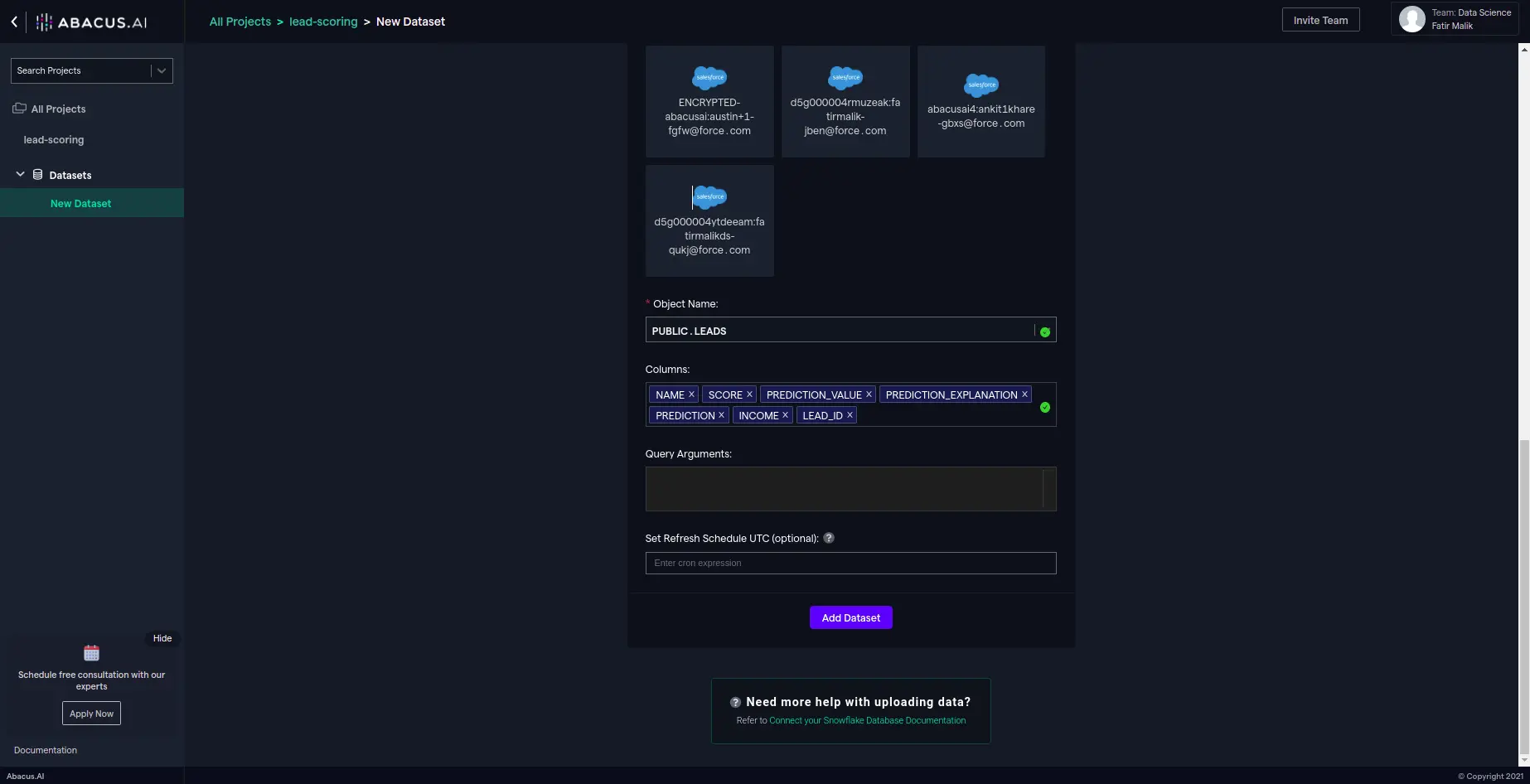 DataFromDBConnectors