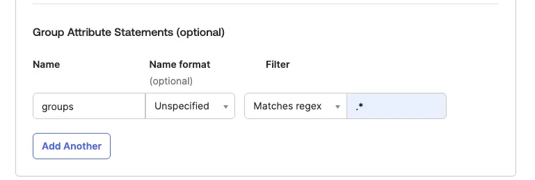 OKTA SAML Group Attribute